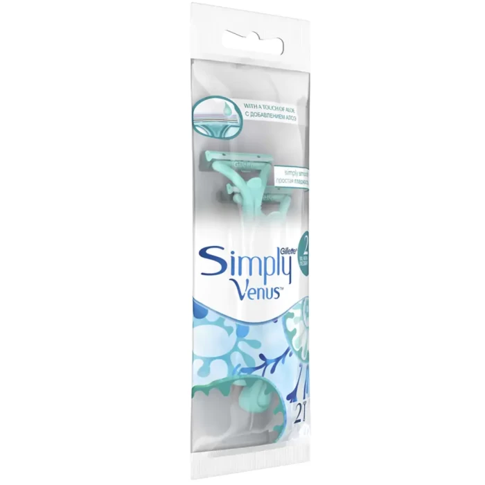 Одноразовые станки Gillette Simply Venus 2 2шт