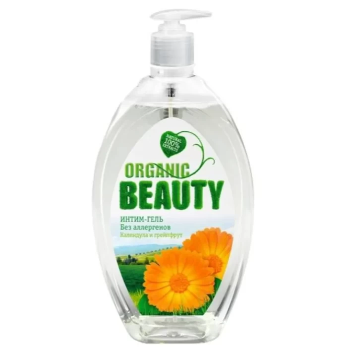 Гель для интимной гигиены Organic Beauty Календула и Грейпфрут 500мл