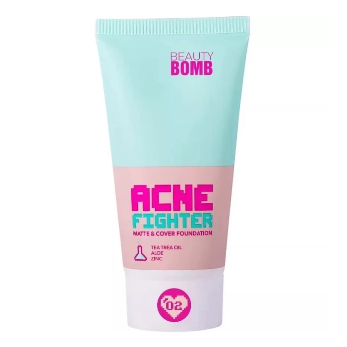 Тональный крем Beauty Bomb Matte cover foundation Acne Figher 25мл