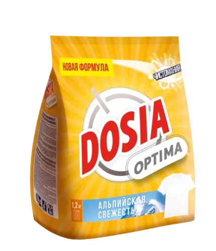 Стиральный порошок Dosia Optima Альпийская свежесть 1,2кг
