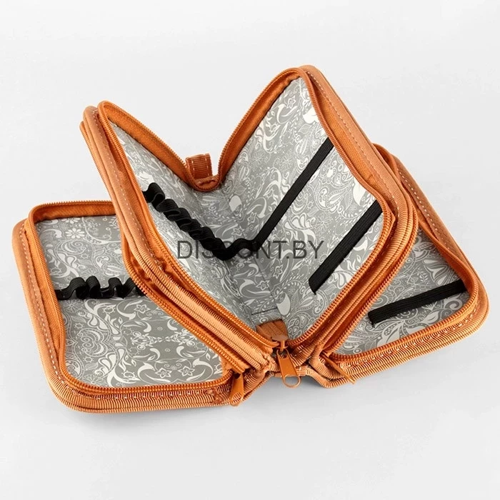 Пенал 3 отделения 190х105мм Гитаристка арт.ПО-11/52