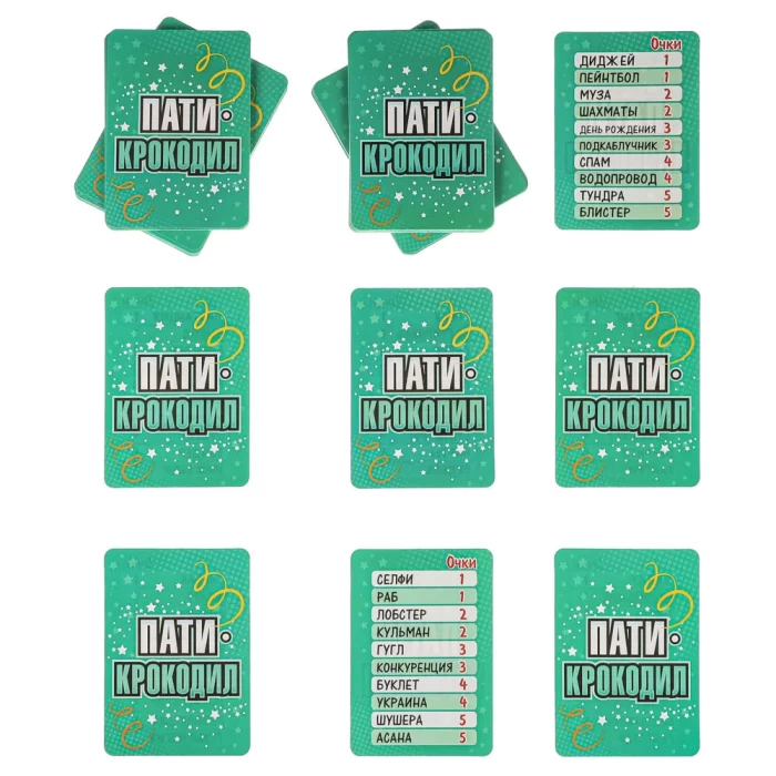 Игра настольная Крокодил