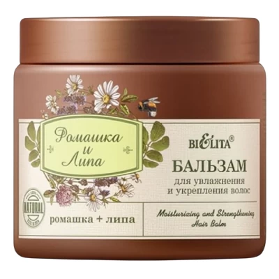 Бальзам волос Белита Ромашка и липа 470мл