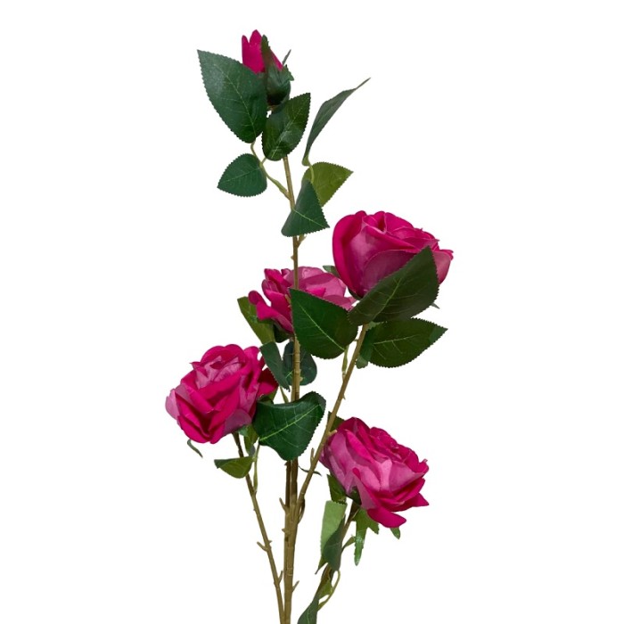 Искусственный цветок "Роза" 112 см арт. 0302-4