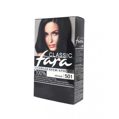Краска для волос FARA Classic №501 Черный
