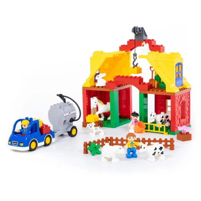 Конструктор "Макси" - "Весёлая ферма" (65 элементов)