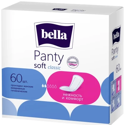 Прокладки ежедневные Bella Panty Soft Classic 60шт
