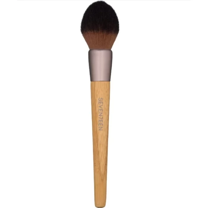 Кисть для пудры Seventeen powder brush bamboo handle