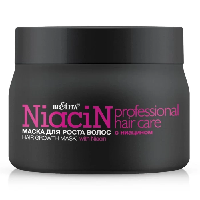 Маска для волос Белита Professional Hair Care для роста волос с ниацином 300мл