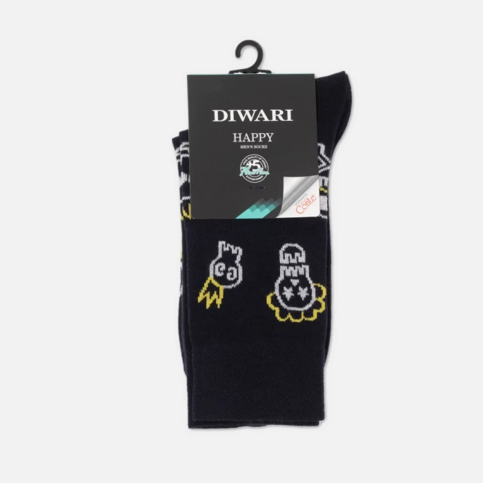 Носки мужские DiWaRi "Happy"