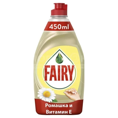 Средство для мытья посуды FAIRY Нежные руки Ромашка и витамин Е, 450 мл