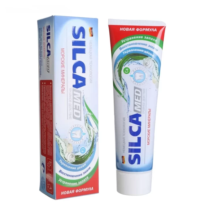 Зубная паста Silca Med морские минералы 130мл