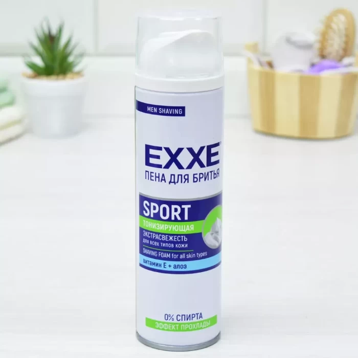 Пена для бритья Exxe Sport тонизирующая 200мл