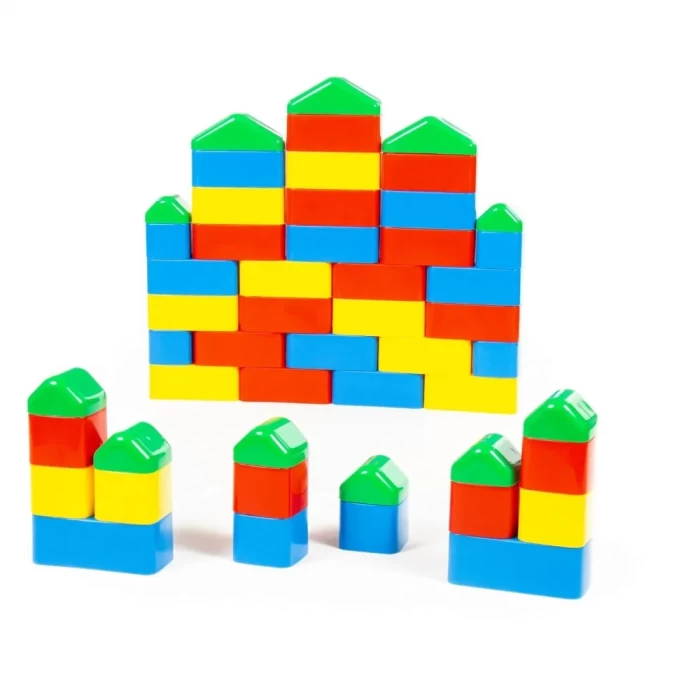 Конструктор Беби 132 элемента в контейнере