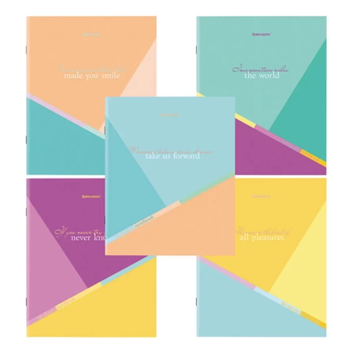 Тетрадь Brauberg  Multicolor A5