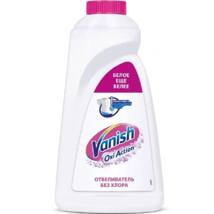 Пятновыводитель Vanish Oxi Action Кристальная белизна 1л