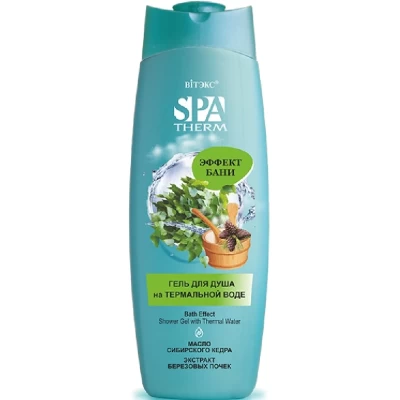 Гель для душа на термальной воде Витэкс Эффект бани 515мл