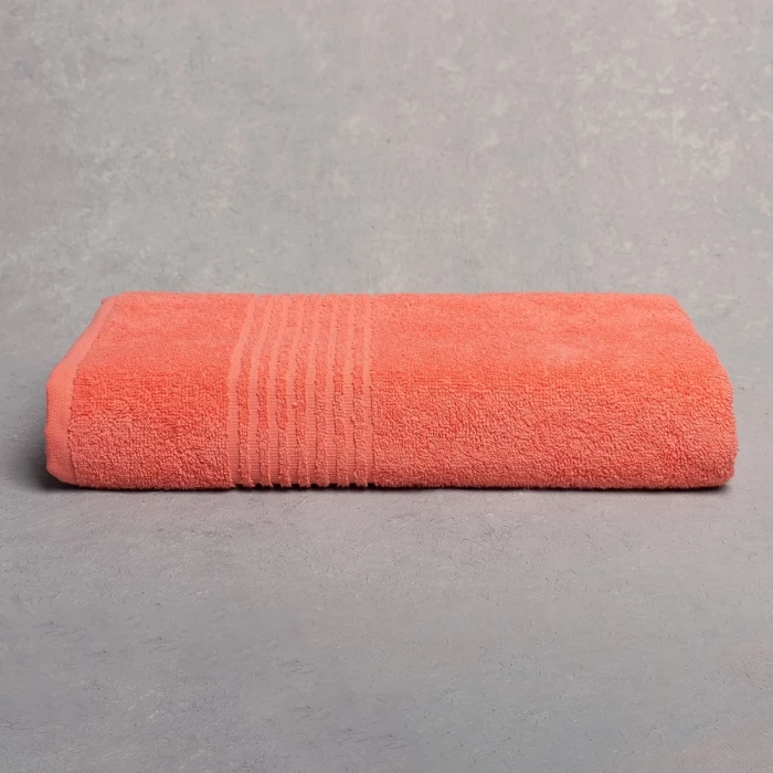 Полотенце махровое ТМ "ЦУМ" корал 70х140 см
