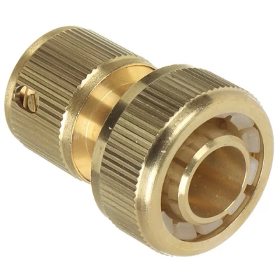 Коннектор c аквастопом для шланга Inbloom Prof+ MY-304