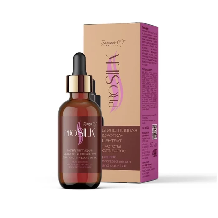Сыворотка для волос Белита-М Prosilk Мультипептидная для густоты и роста волос 50мл