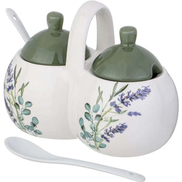 Банка 2 секции Agness Лаванда