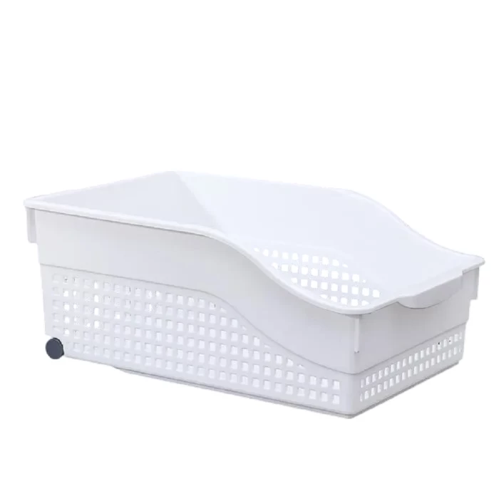 Контейнер на колесах ВиолетПласт Лофт Белый 30,5х21х12,5см арт.622006