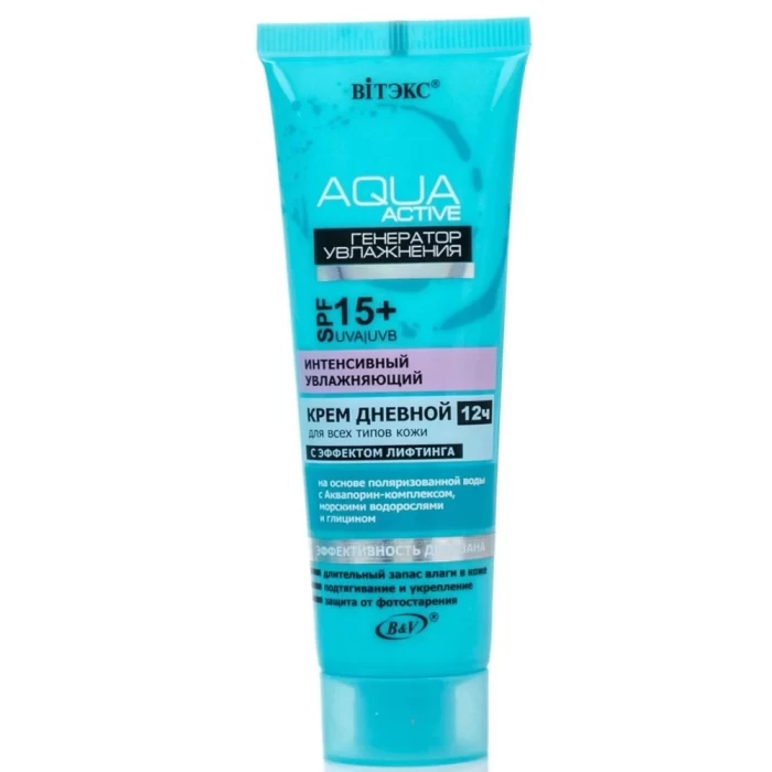 Крем для лица Витэкс Aqua Active увлажняющий SPF15 50мл