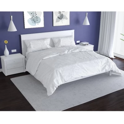 Комплект постельного белья двуспальный ТМ "ЦУМ" Белый