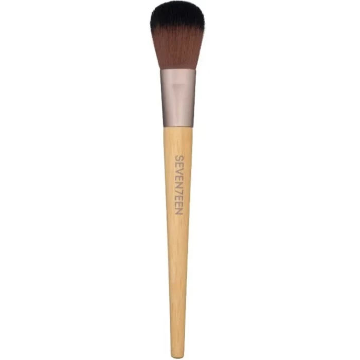 Кисть для румян Seventeen blush brush bamboo handle