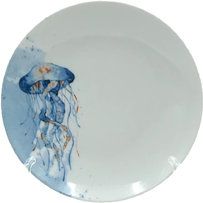 Тарелка мелкая Океан Медуза 17,5см