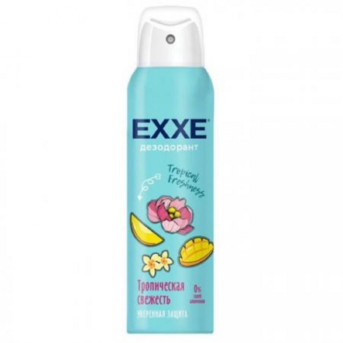 Дезодорант аэрозоль Exxe Tropical Freshness, 150мл