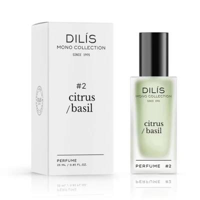 Духи Dilis Mono Collection Citrus/Basil 25мл
