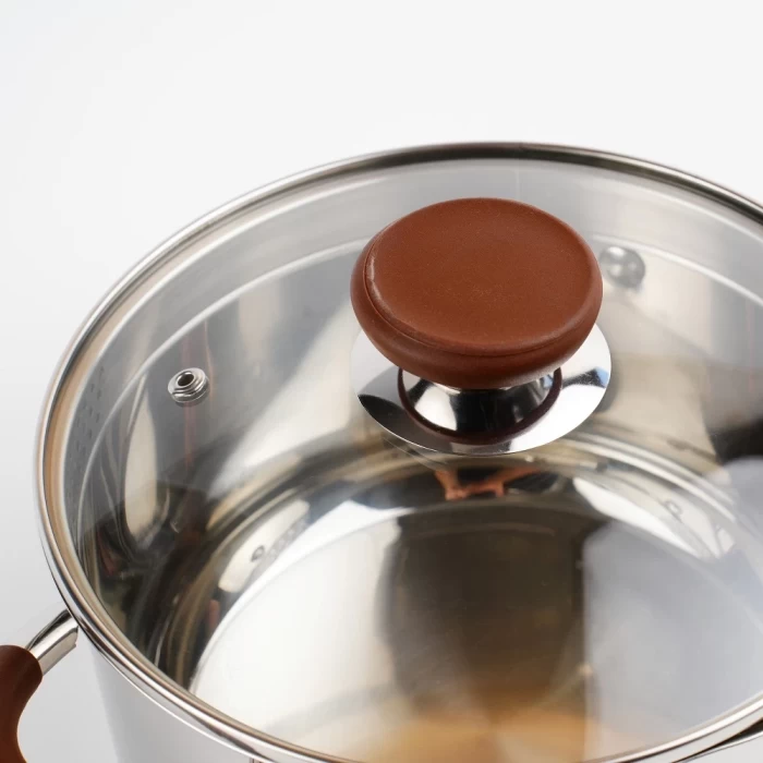 Кастрюля с крышкой ТМ "ЦУМ" MSF-3897 5л