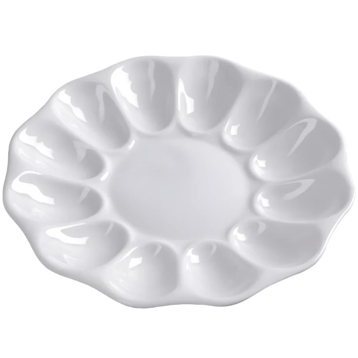 Блюдо для фаршированных яиц 22см