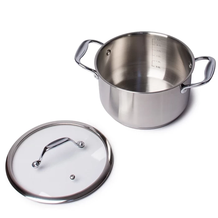 Кастрюля с крышкой MSF-8221 2л