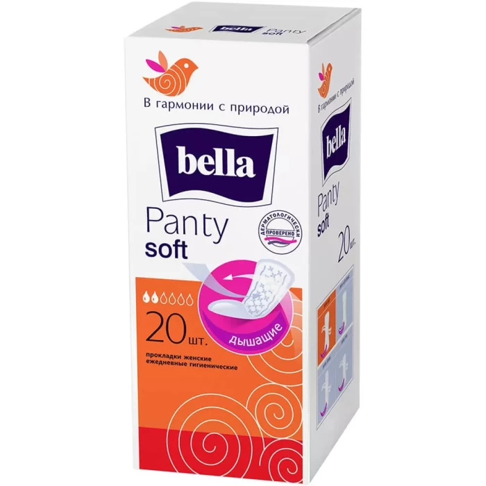 Прокладки ежедневные Bella Panty Soft 20 шт