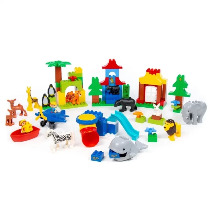 Конструктор "Макси" - Зоопарк 138 элементов