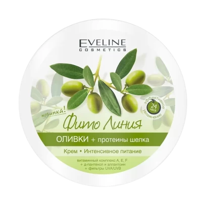 Крем для тела Eveline Cosmetics Оливки и протеины шелка 210мл