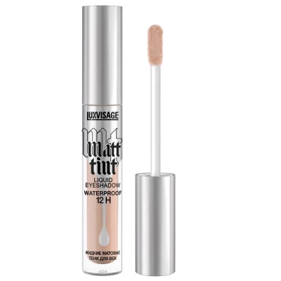 Жидкие матовые тени для век Luxvisage Matt tint waterproof 12H