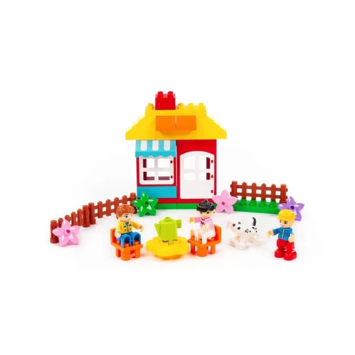 Конструктор "Макси" -  Весёлая ферма (156 элементов)