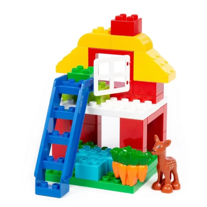 Конструктор "Макси" -  Весёлая ферма (156 элементов)