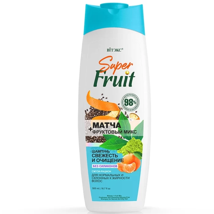 Шампунь Витэкс Матча и фруктовый микс 500мл