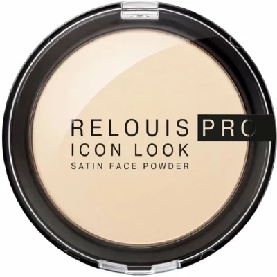Пудра компактная Relouis Pro Icon Look Satin Face Powder