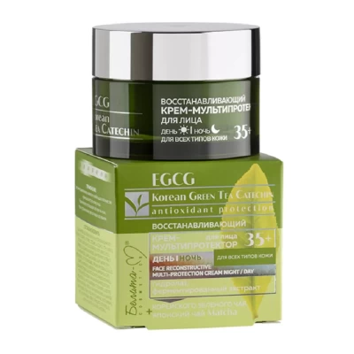 Крем-мультипротектор для лица день/ночь 35+ Белита-М Green Tea 50г