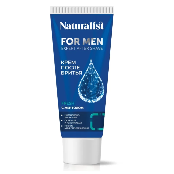 Крем после бритья Naturalist с ментолом 75мл