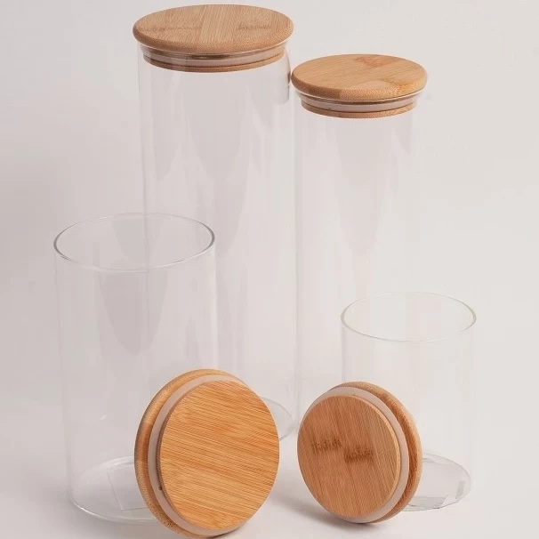 Банка для хранения стеклянная 550мл-2л