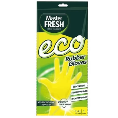 Перчатки резиновые Мастер Фреш ЭКО размер L/XL