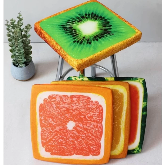 Подушка для сиденья Matex Frutis Cuadro Киви 33х33