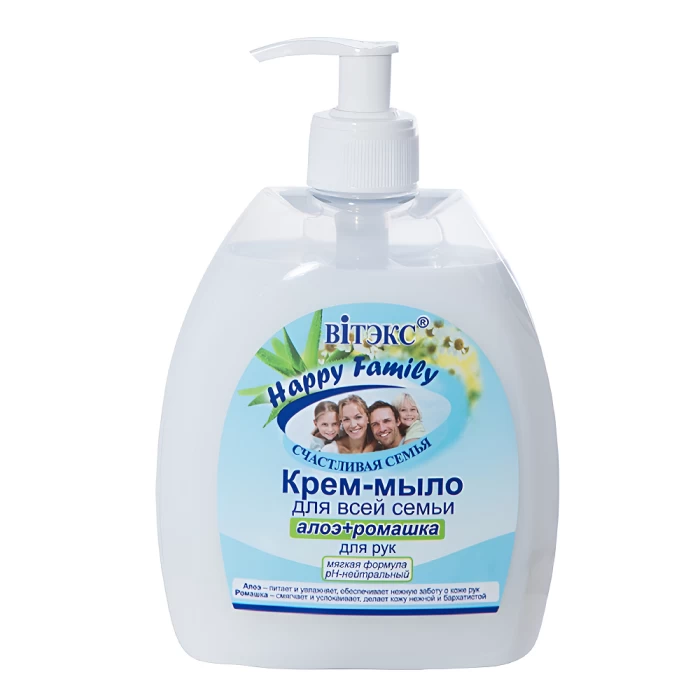 Крем-мыло Витэкс Алоэ и Ромашка 500мл