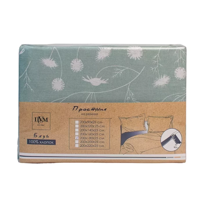 Простыня на резинке ТМ ЦУМ 2984-01                              